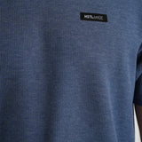 Woven Patch Waffle Tee