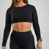 Flow Long Sleeved Crop