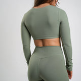 Flow Long Sleeved Crop