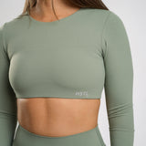Flow Long Sleeved Crop