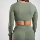 Flow Long Sleeved Crop