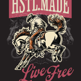 Live Free Western Sweatshirt