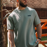 Woven Patch Waffle Tee