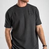 Woven Patch Waffle Tee