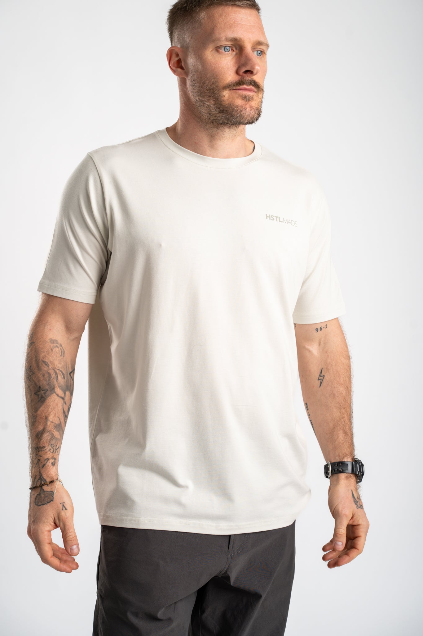 Core No Label Core Label Regular Tee – HSTL. MADE - US