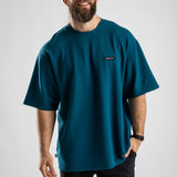 Oversized Short Sleeve Waffle Tee