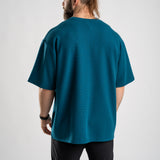 Oversized Short Sleeve Waffle Tee