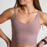 Fitted Crop Bra Top