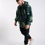 Tie Dye Zip Hoodie