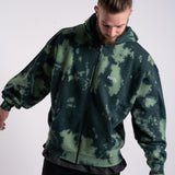 Tie Dye Zip Hoodie