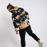 Tie Dye Zip Hoodie