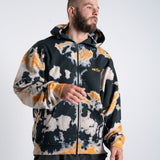 Tie Dye Zip Hoodie
