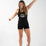 Dolphin Mesh Panel Racerback Vest