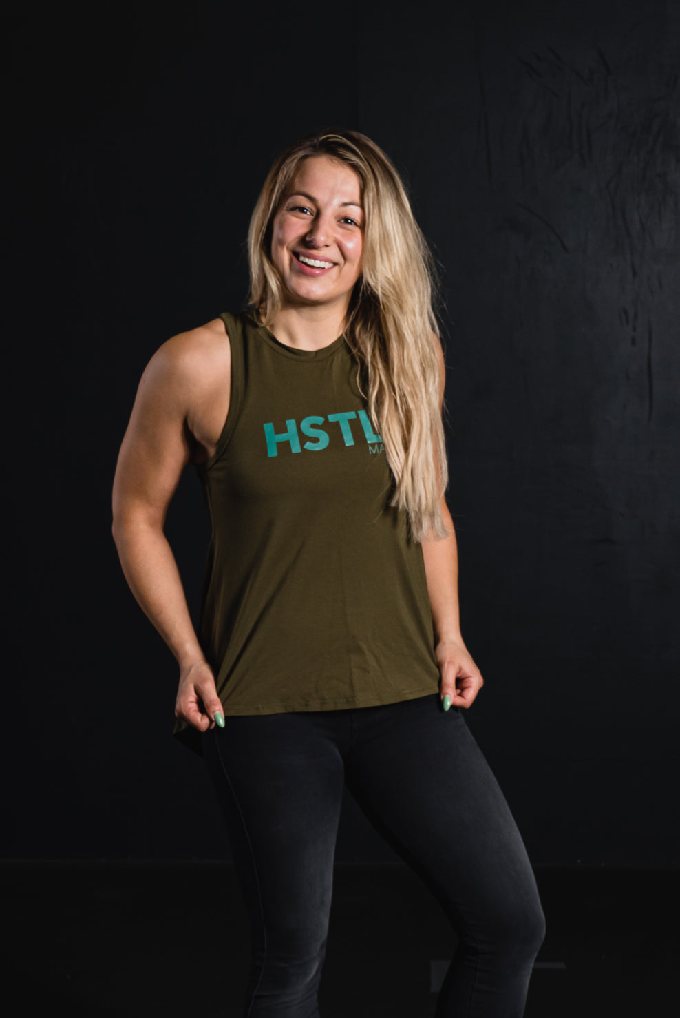Women's Open-back Tie Tank